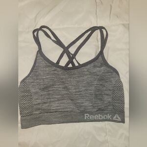 Reebok Gray Sports Bra